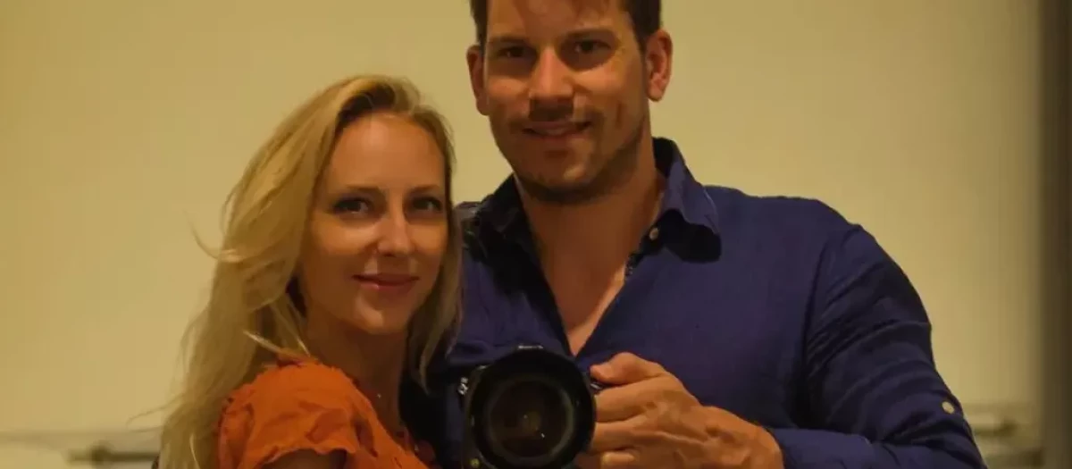 Kristina Joksimovic y su marido Thomas