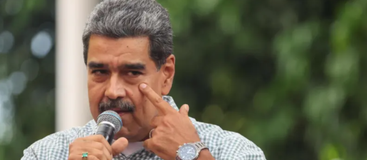 El dictador socialista venezolano, Nicolás Maduro