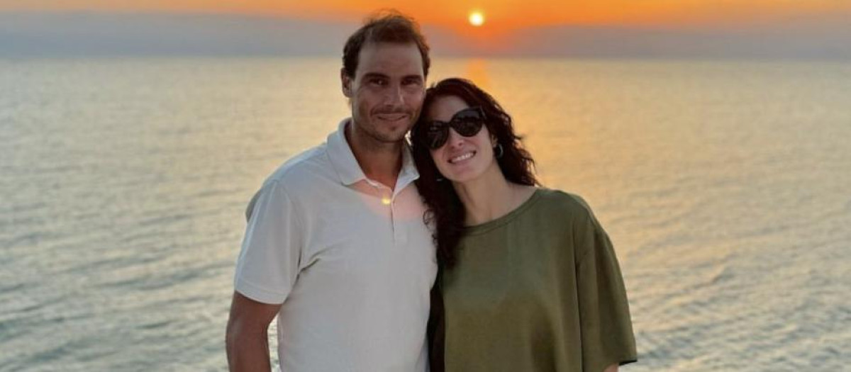 Rafa Nadal y Mery Perelló