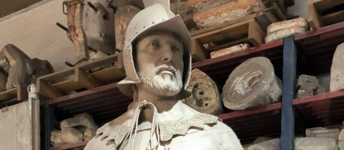 Estatua de los Tercios españoles que se colocará en Madrid