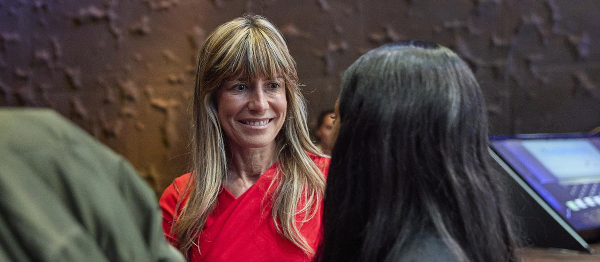 Begoña Gómez, mujer del presidente del Gobierno, Pedro Sánchez