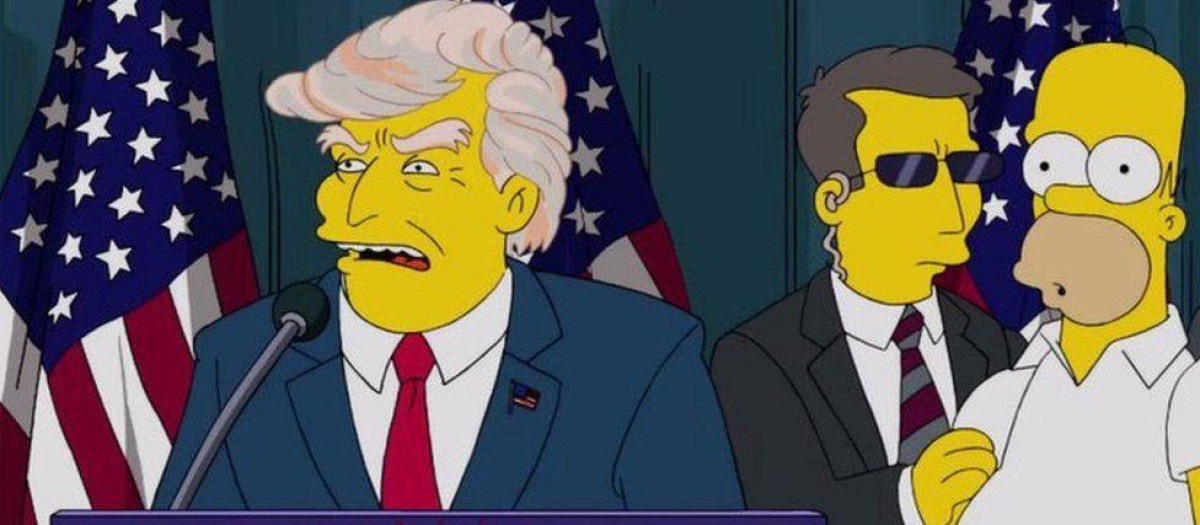 La presidencia de Donald Trump, entre las predicciones más famosas de Los Simpson