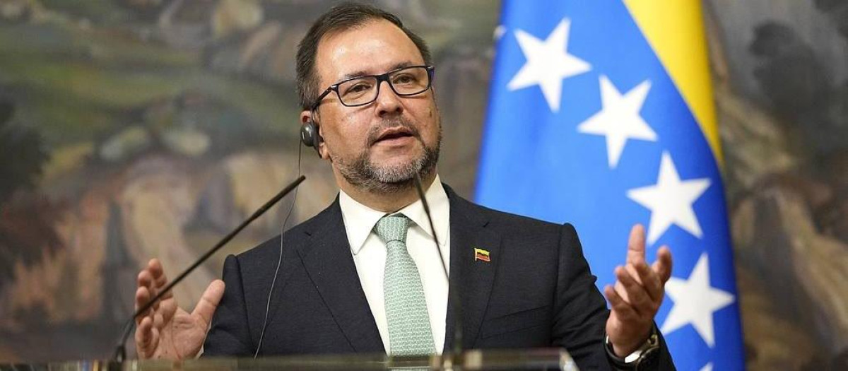 Yván Gil, el ministro de Exteriores del Gobierno de Venezuela, a las órdenes de Maduro