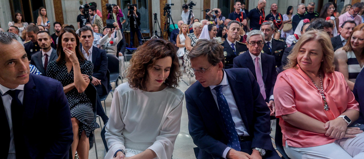 Isabel Díaz Ayuso y José Luis Martínez Almeida
