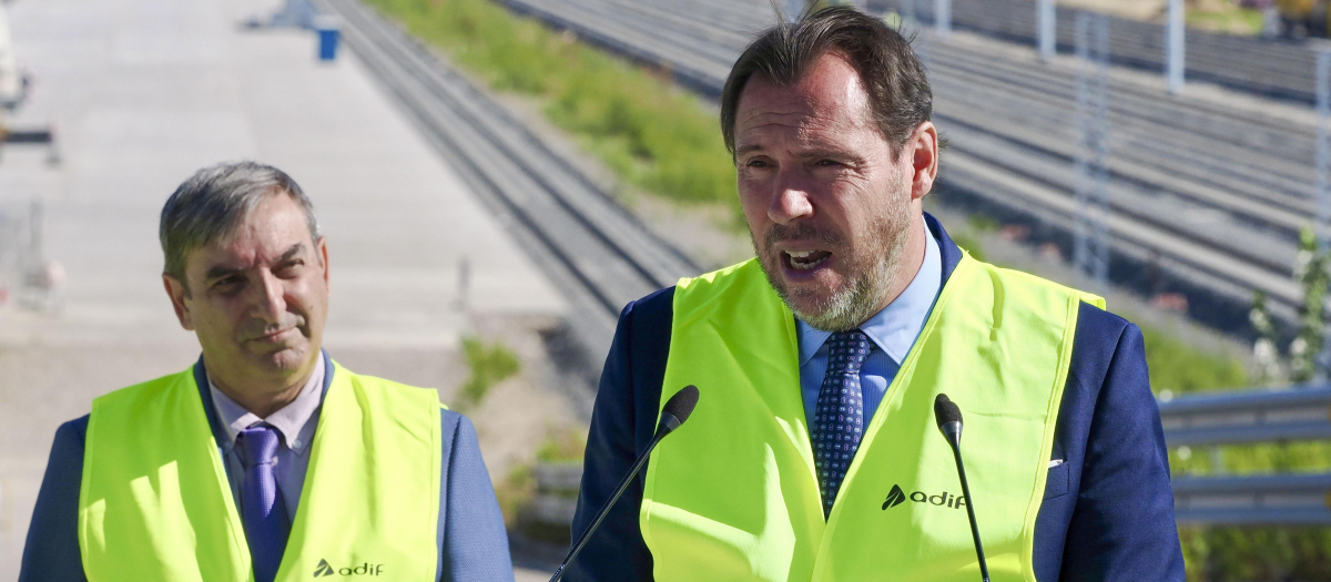 El ministro de Transportes y Movilidad Sostenible, Óscar Puente, visita este lunes las obras de la nueva estación intermodal de Valladolid