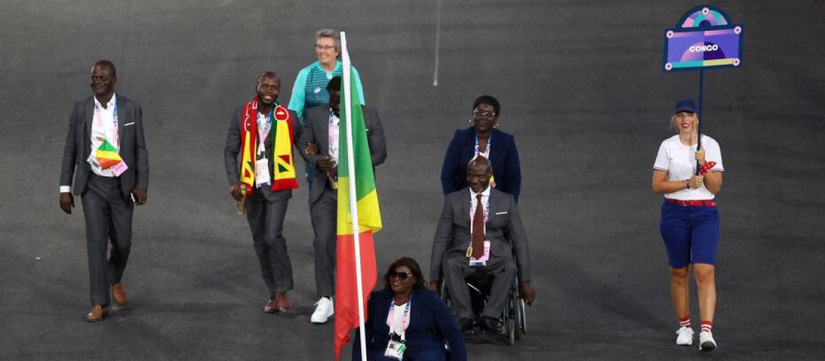 Emmanuel Grace Mouambako y Mireille Nganga, abanderados paralímpicos de Congo