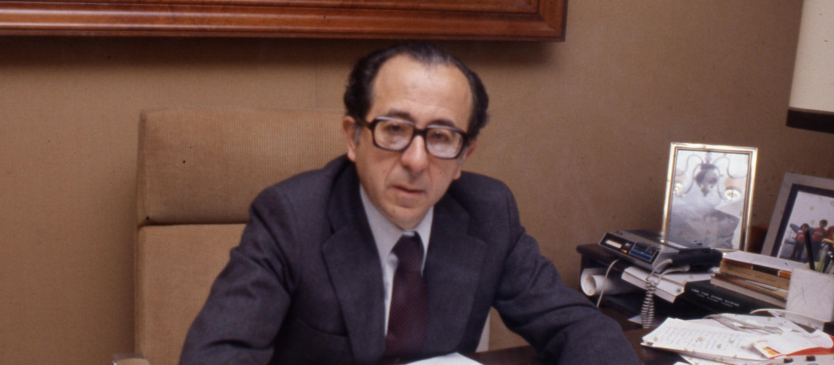El político José Luis Álvarez, en una fotografía de 1980