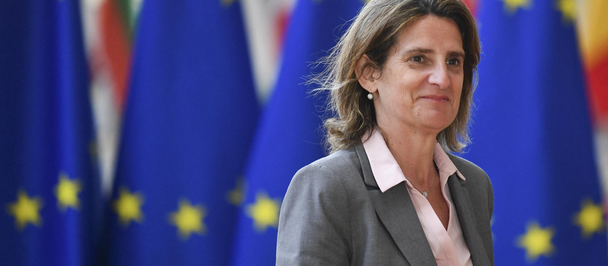 Teresa Ribera, en el Consejo Europeo