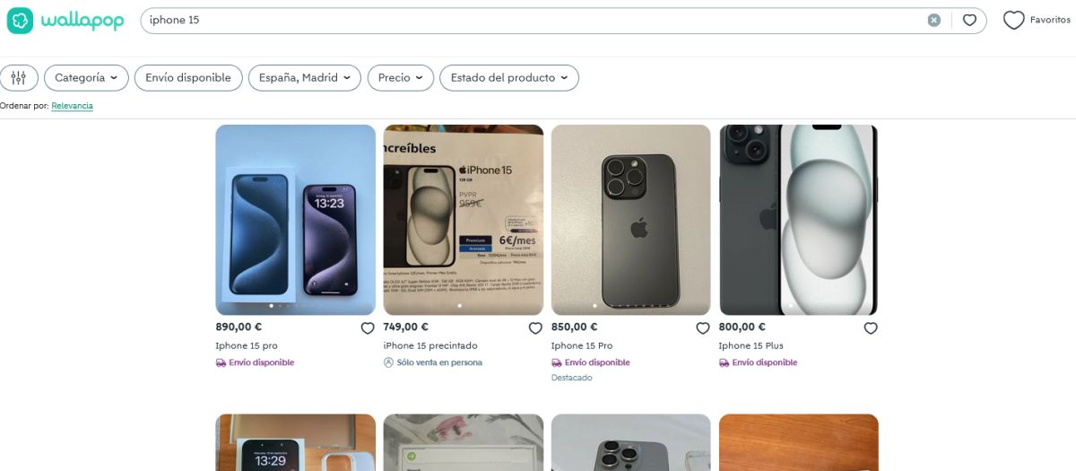 Las búsquedas de los productos Apple en Wallapop se han disparado