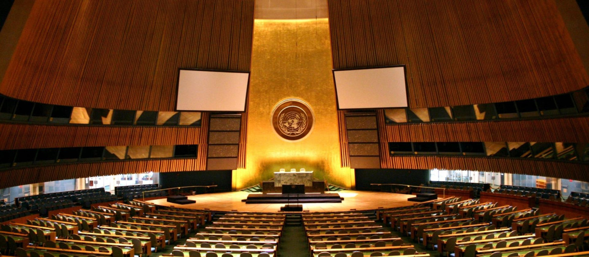 La Asamblea General de la ONU, con sede en Nueva York