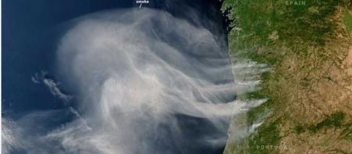 Los fuegos de Portugal, que han arrasado 10.000 hectáreas, imagen del día de Copernicus
REMITIDA / HANDOUT por COPERNICUS
Fotografía remitida a medios de comunicación exclusivamente para ilustrar la noticia a la que hace referencia la imagen, y citando la procedencia de la imagen en la firma
18/9/2024