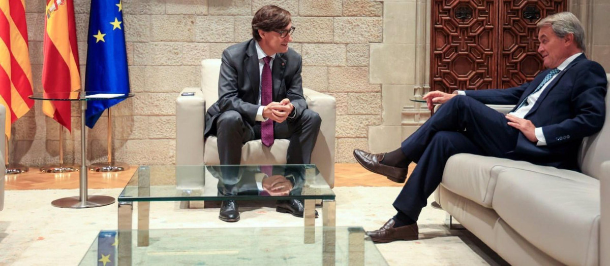 El presidente de la Generalitat, Salvador Illa, se reúne con el expresidente de la Generalitat Artur Mas
POLITICA CATALUÑA ESPAÑA EUROPA BARCELONA
GOVERN