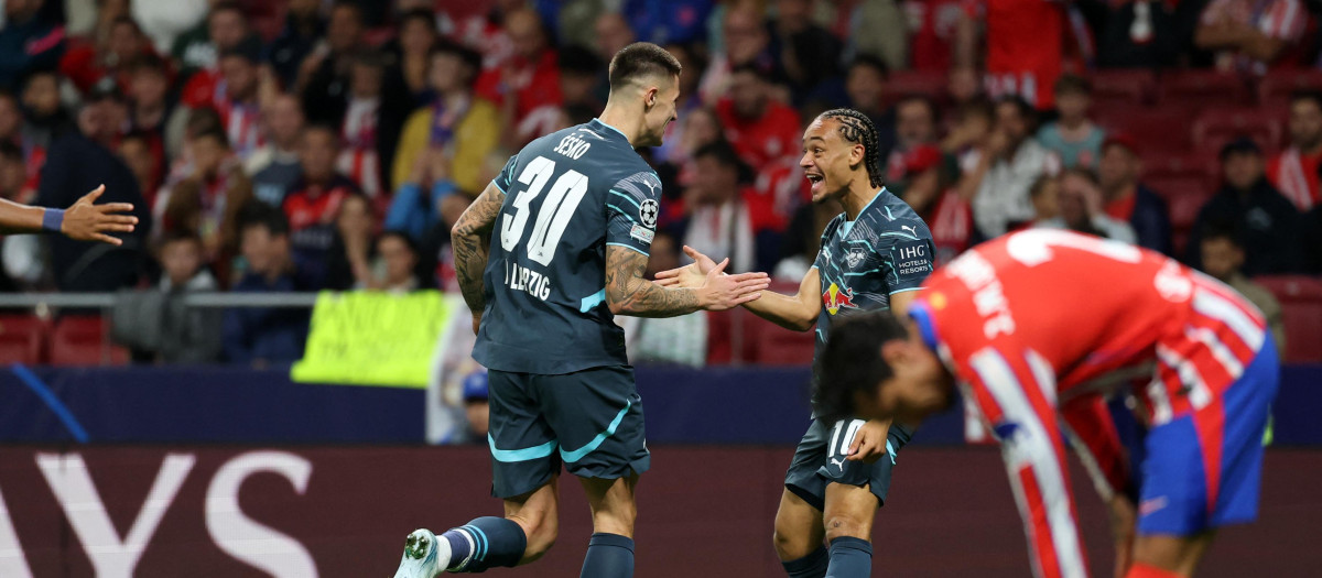 El Atlético de Madrid se enfrenta al Leipzing