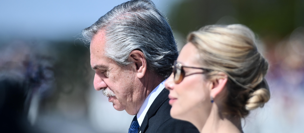 President of Brazil, Luiz Inacio Lula da Silva receives President of Argentina, Alberto Fernandez, on Monday June 26, 2023 at the Planalto Palace in Brasilia, Brazil.
Brazilian President Luiz Inácio Lula Da Silva Receives Argentine President Alberto Fernández, Brasília - 26 Jun 2023