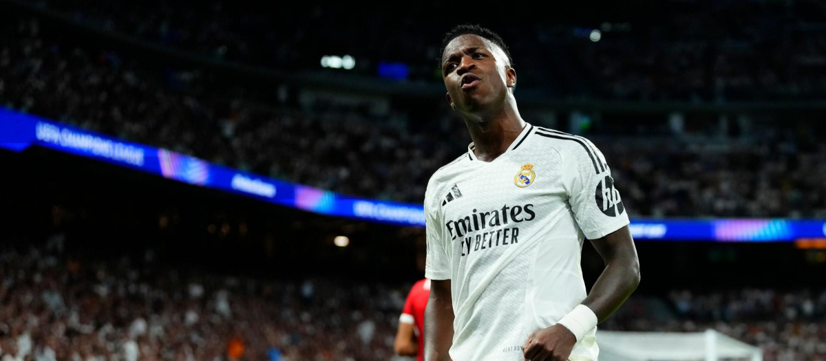 Vinicius quiere ser la estrella del Real Madrid