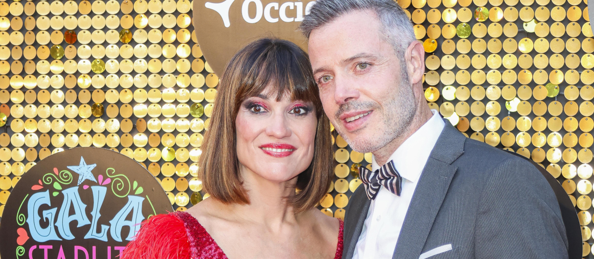 Irene Villa and David Serrato at Starlite gala 20204 in Marbella. August 4 2024