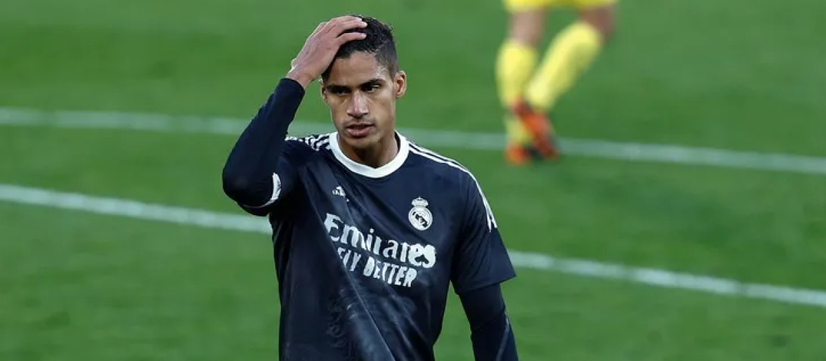 El defensa francés del Real Madrid, Raphael Varane