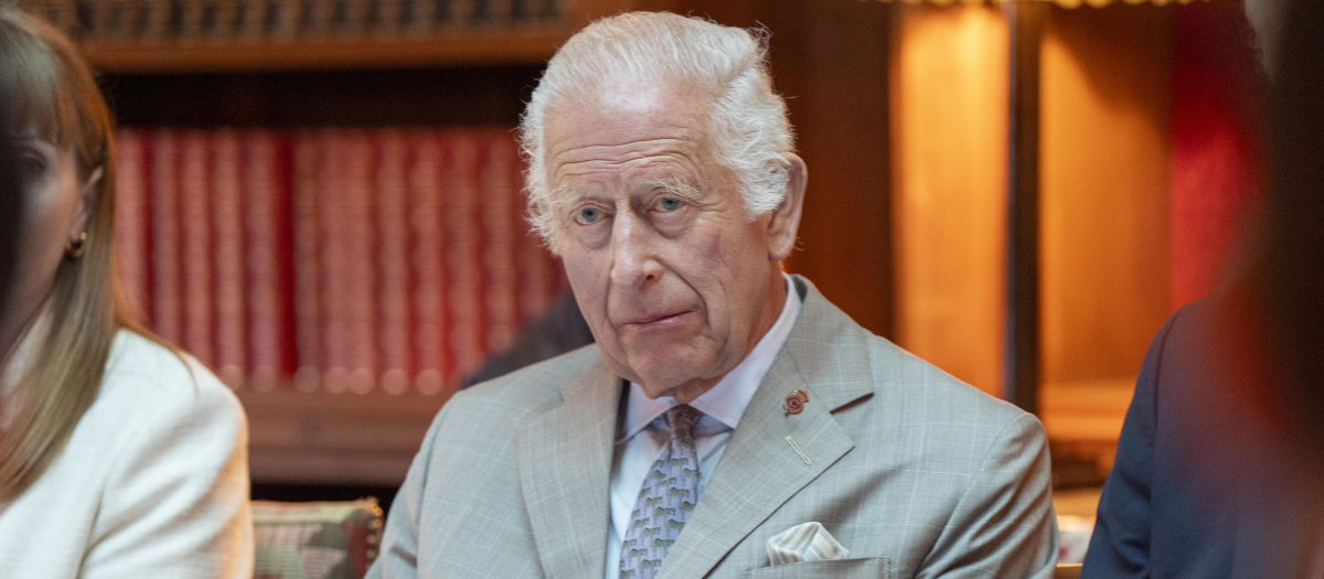 King Charles III attending Scottish Violence Reduction Unit on youth opportunities to hear from charities working on the ground in Ayrshire, Glasgow and across the United Kingdom, at Dumfries House in Cumnock, Ayrshire.