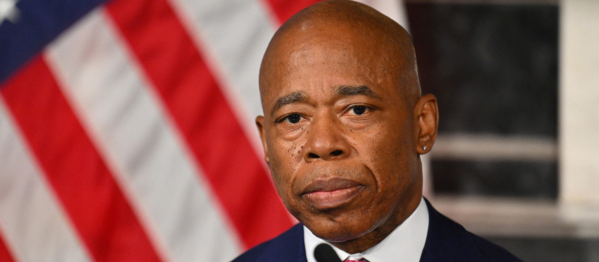Eric Adams, alcalde de Nueva York, en una imagen de archivo