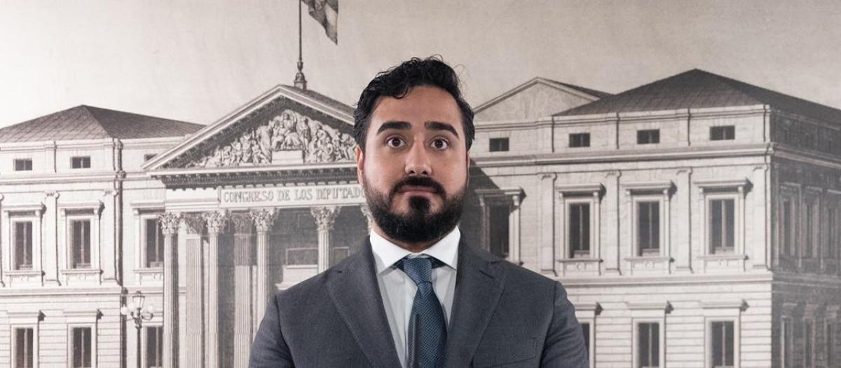 El eurodiputado electo Luis 'Alvise' Pérez Fernández, líder de la agrupación Se Acabó la Fiesta