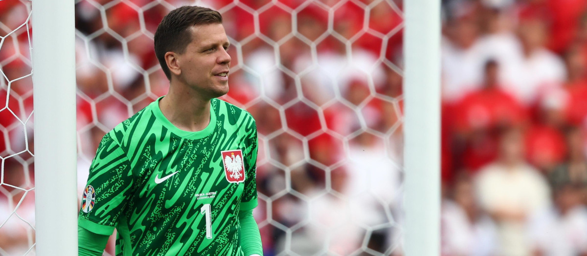 Wojciech Szczesny, durante la Eurocopa