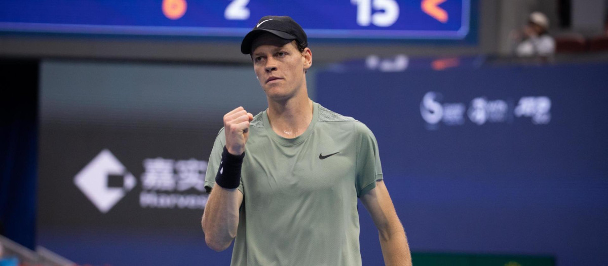 Jannik Sinner en el ATP 500 DE Pekín