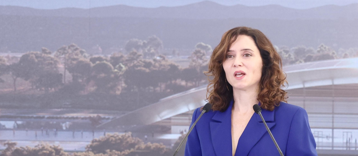 La presidenta de la Comunidad de Madrid, Isabel Díaz Ayuso