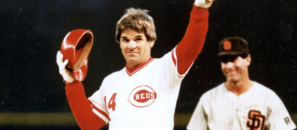 Pete Rose durante su etapa como jugador