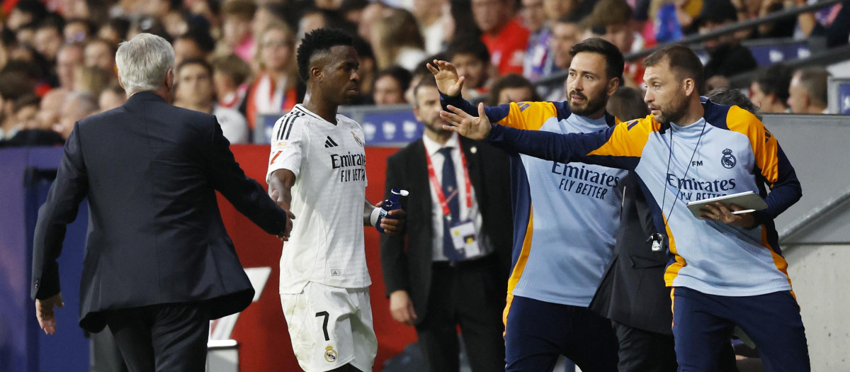 El Real Madrid envió un documento a LaLiga acusándola de omitir algunos hechos sucedidos en el derbi del Metropolitano