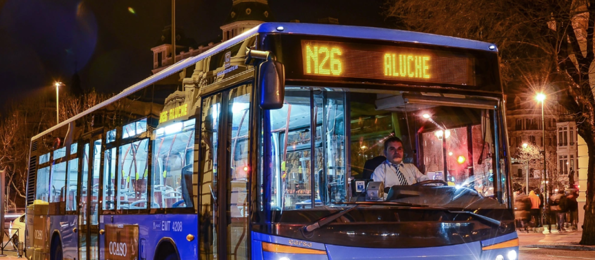 Autobús nocturno de la EMT