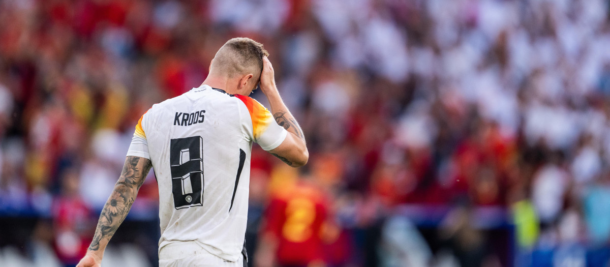 Kroos se lamenta por la derrota en la pasada Eurocopa