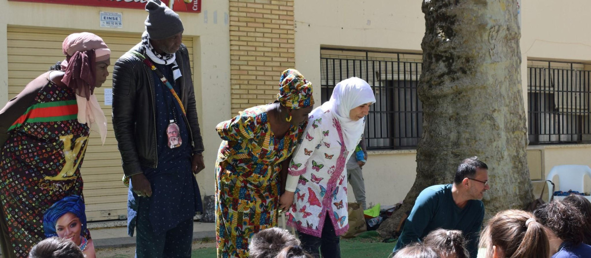 Actividades con inmigrantes de València Acull, en Valencia