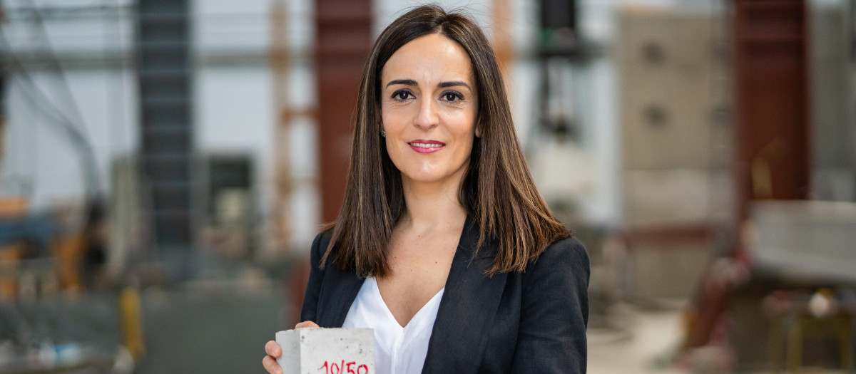 Vanesa Ortega, investigadora y docente de la Universidad de Burgos
