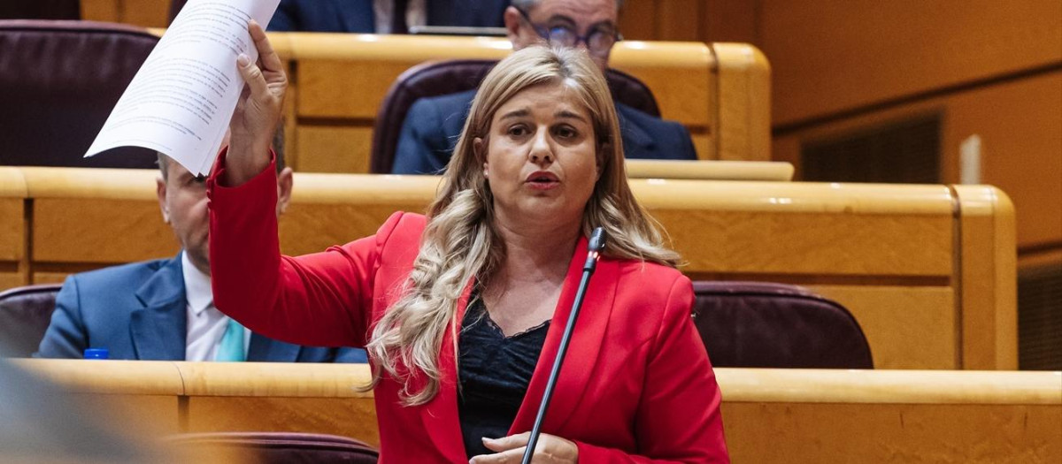 La senadora del grupo Popular, Eva Ortiz
