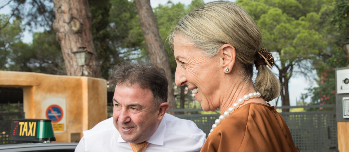 Chef Martin Berasategui during of wedding Jordi Cruz and Rebecca Lima in Blanes 24 August 2024