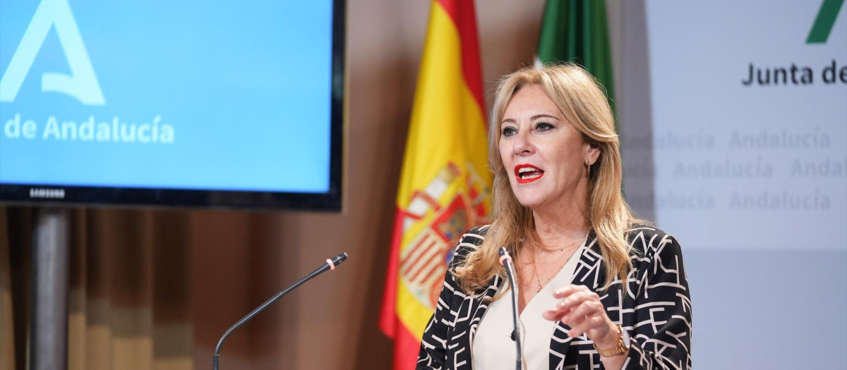 La consejera de Economía, Carolina España.