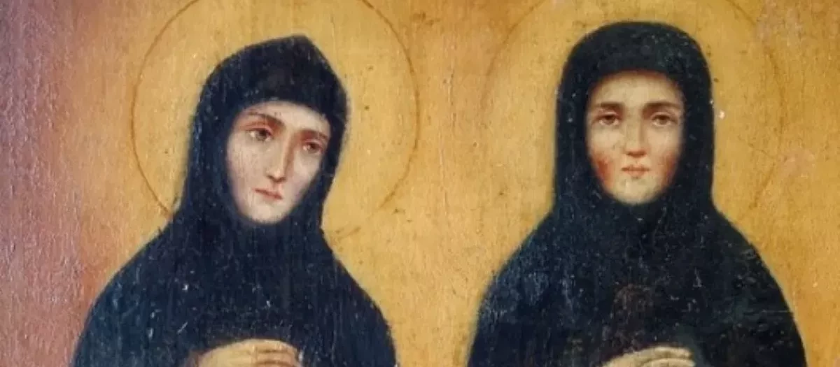 Santa Pelagia y Tais