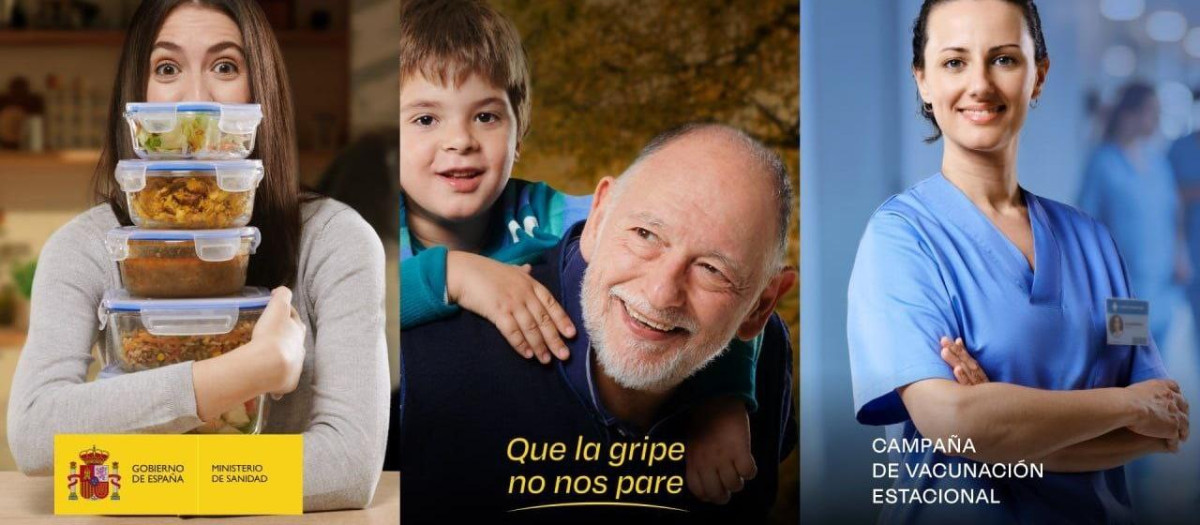 Campaña de Sanidad contra la gripe