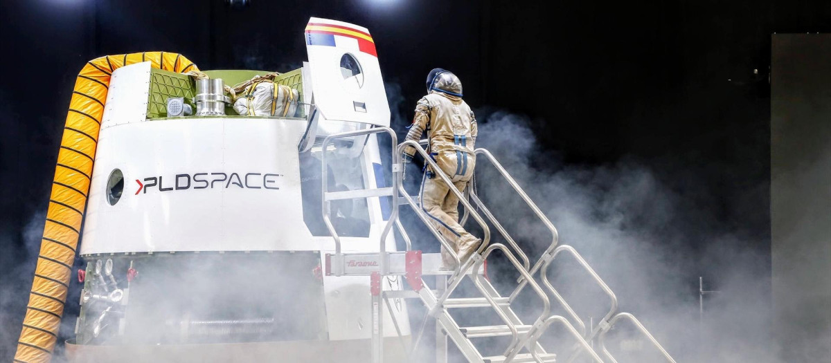 Demostración del funcionamiento de la nueva nave presentada por PLD Space
