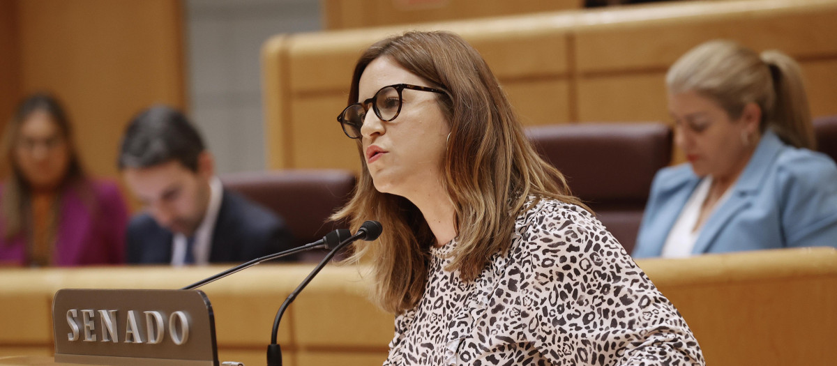 La senadora del PP Rocío Dívar, en el Senado, en una imagen de archivo