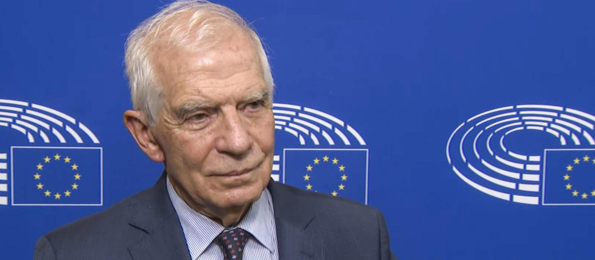 Josep Borrell, alto comisionado de la UE, abogó por otorgar menos armas a Israel