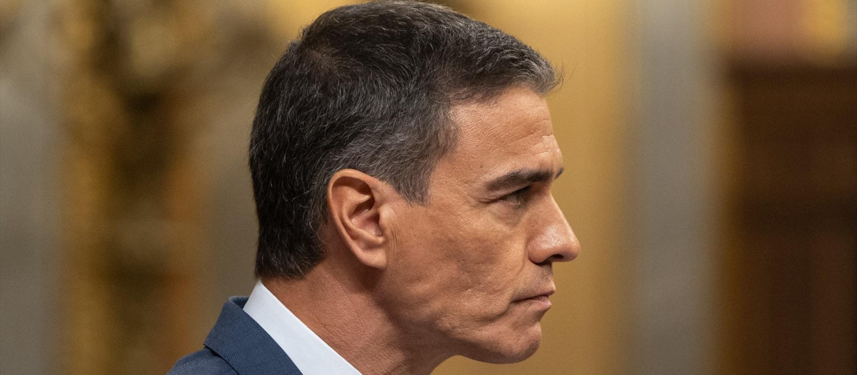 El presidente del Gobierno, Pedro Sánchez
