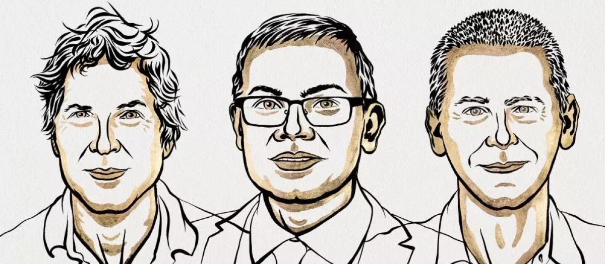 David Baker, Demis Hassabis y John M. Jumper