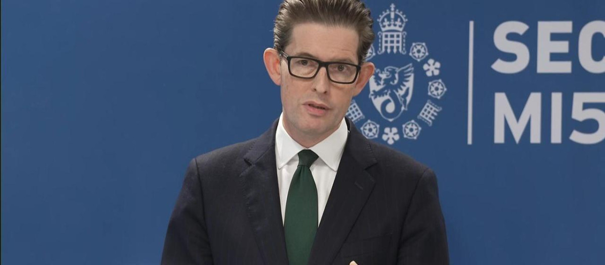 Ken McCullum, jefe del MI5 británico encargado de la seguridad de Reino Unido