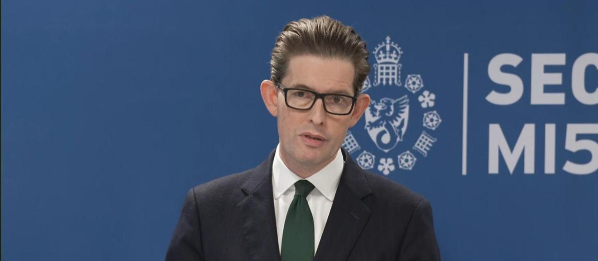 Ken McCullum, jefe del MI5 británico encargado de la seguridad de Reino Unido