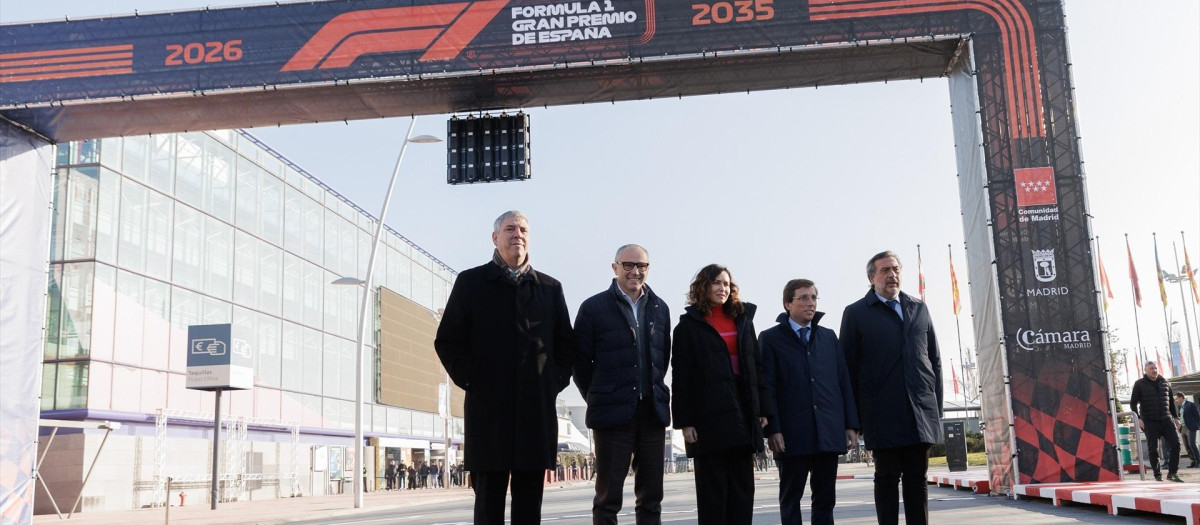 Presentación del Gran Premio de Fórmula 1 en Madrid