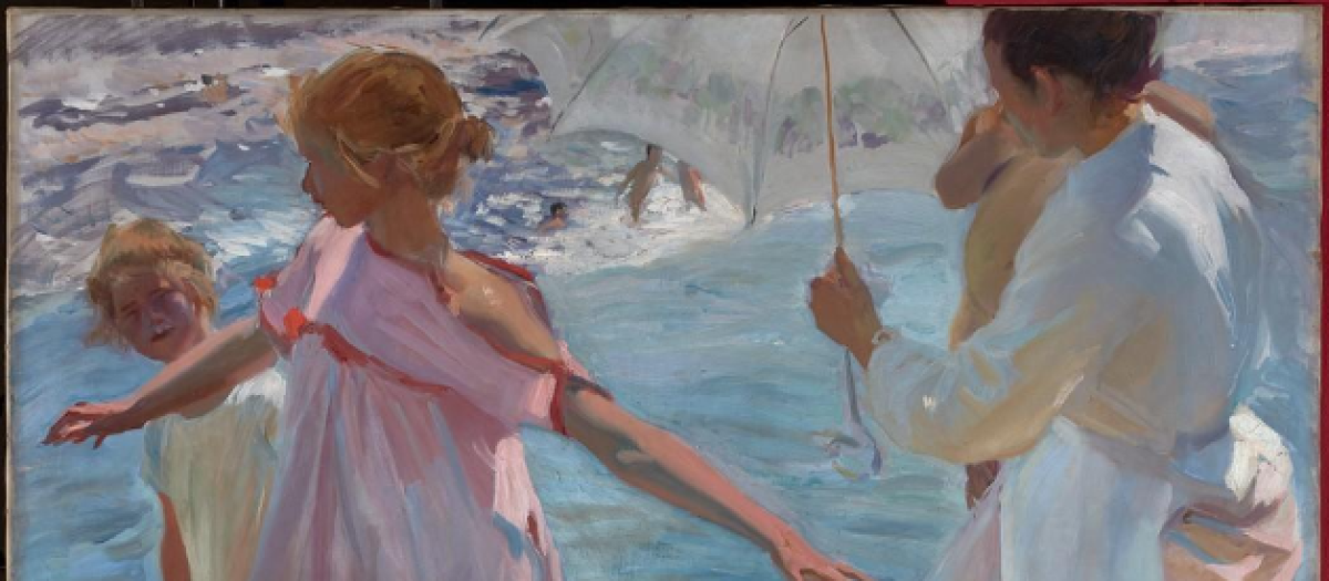 'La hora del baño', obra maestra del Museo Sorolla