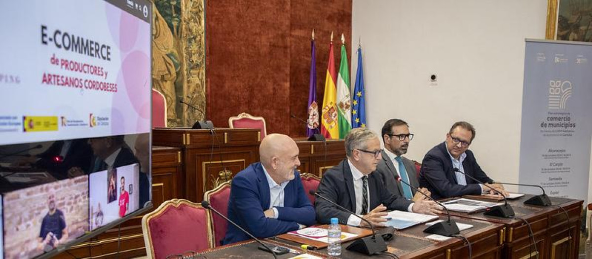 Presentación de Córdoba Shopping en la Diputación