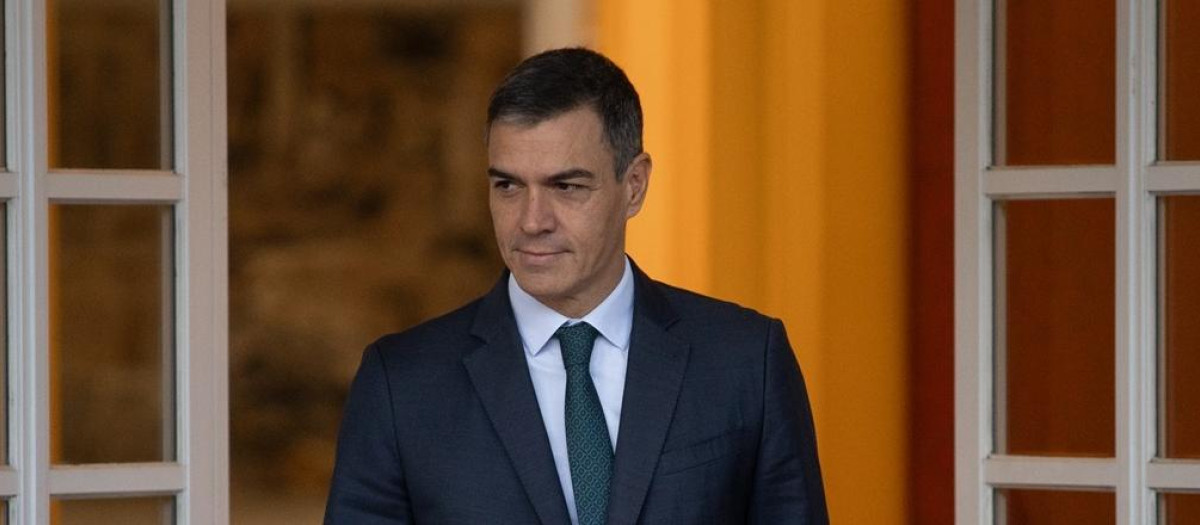 El presidente del Gobierno, Pedro Sánchez