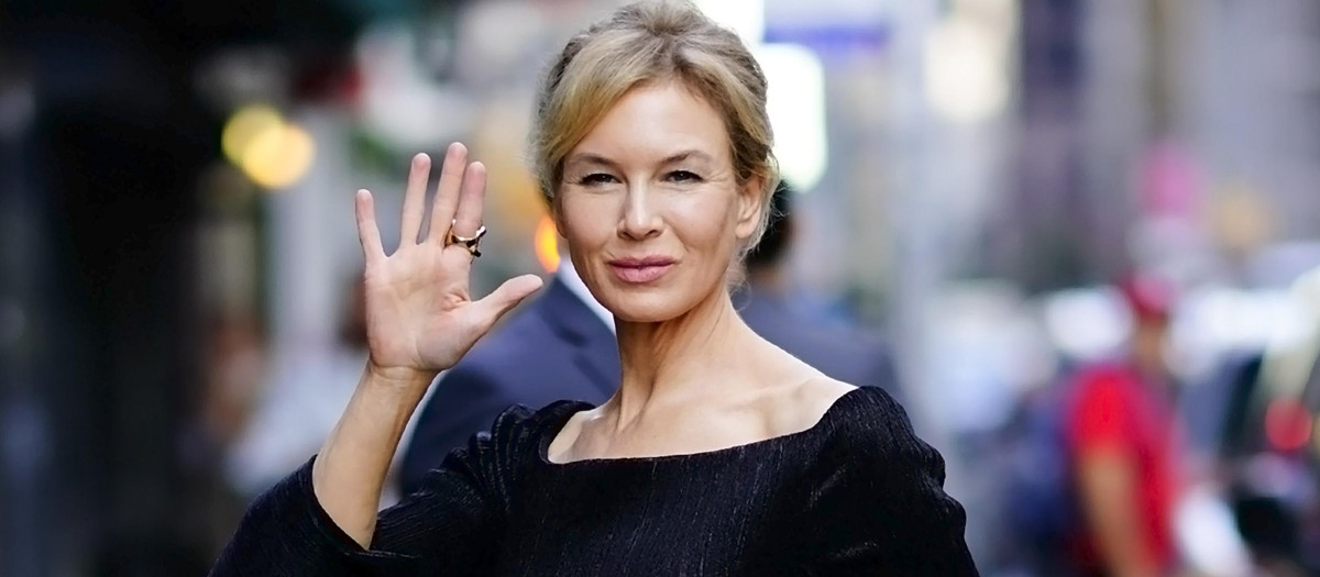 Actress Renee Zellweger in New York.